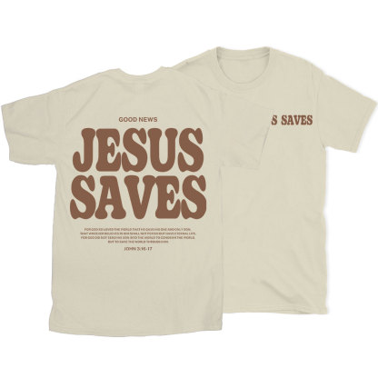 Jesus Saves Christian T-Shirt