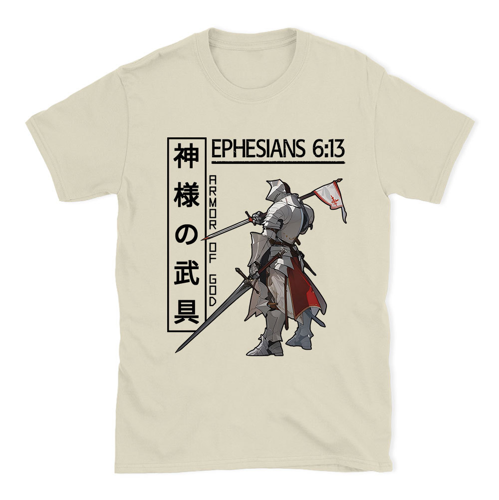 Armor Of God Anime Christian T-Shirt