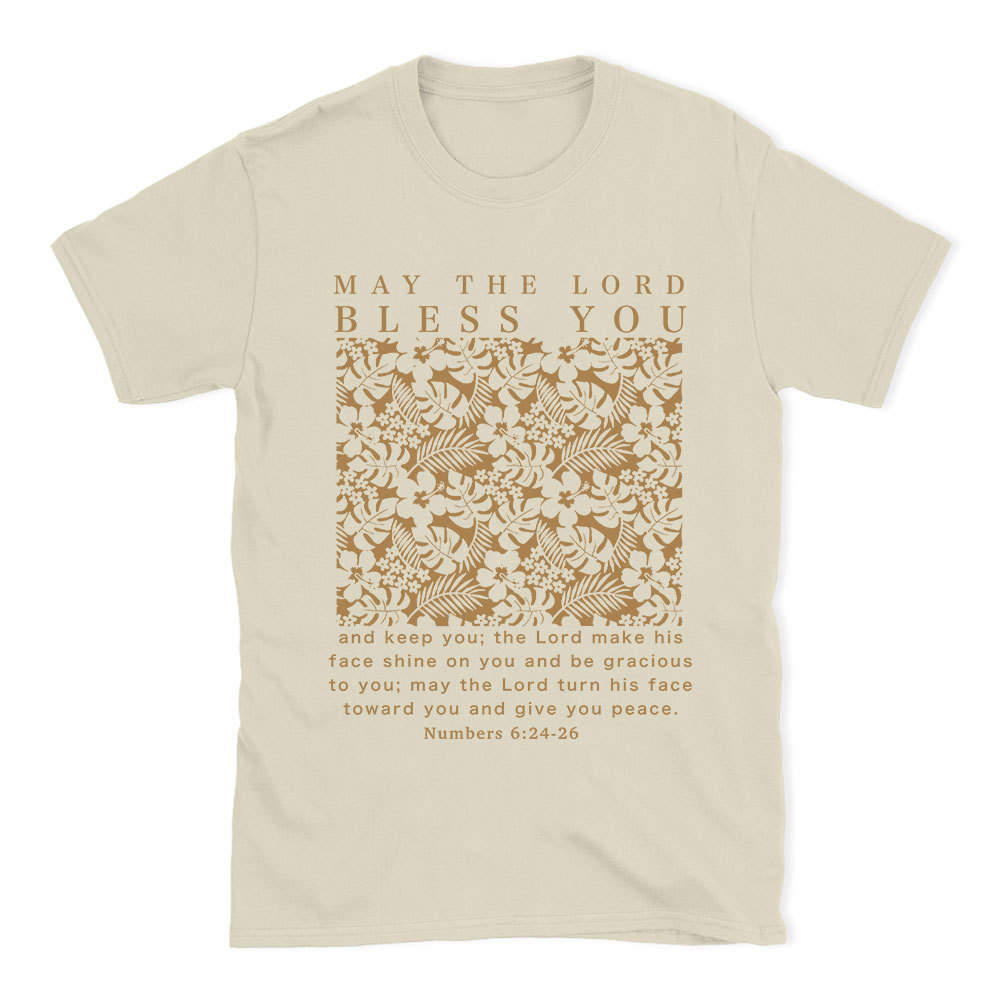May The Lord Blessed You Chrsitian T-Shirt