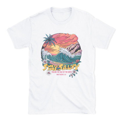 Stay Salty Christian T-Shirt