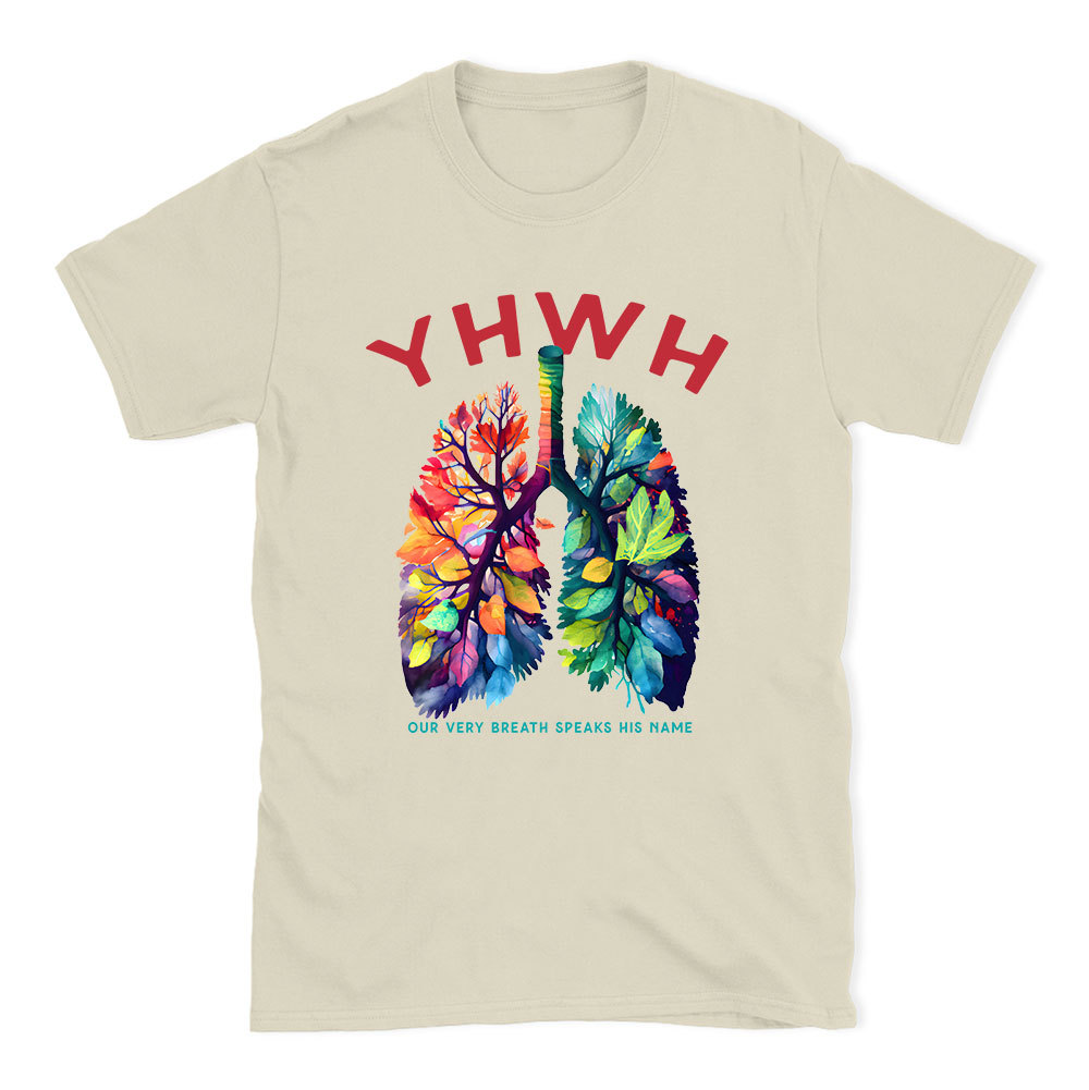 YHWH Leaf Christian T-Shirt