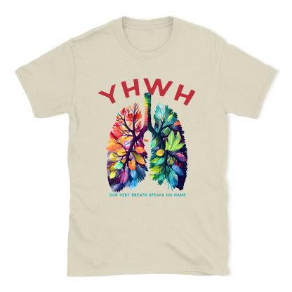 YHWH Leaf Christian T-Shirt