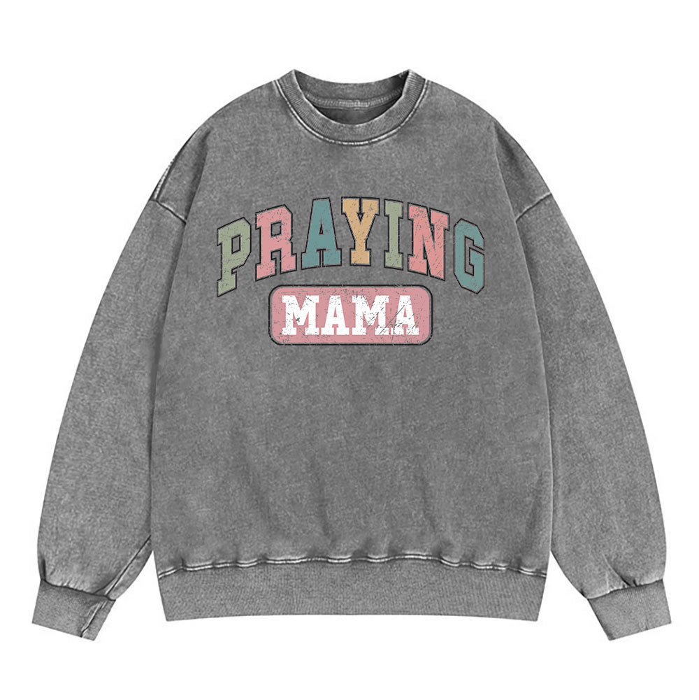 Give Thanks To The Lord For He Is Good Christian Washed Sweatshirt Sale - GuidingCross