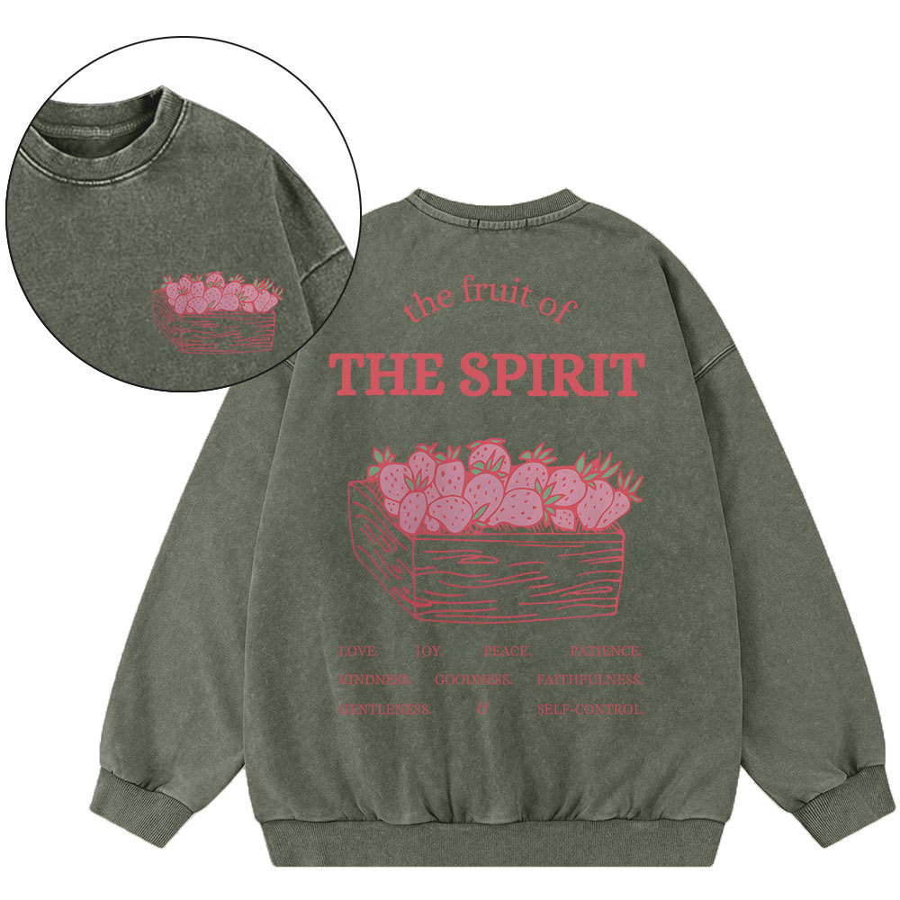 Give Thanks To The Lord For He Is Good Christian Washed Sweatshirt Sale - GuidingCross