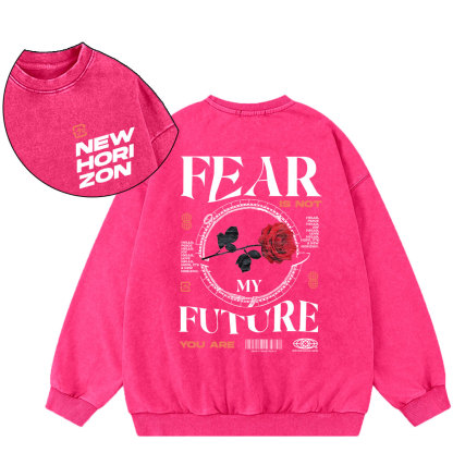 Fear Future Christian Washed Sweatshirt