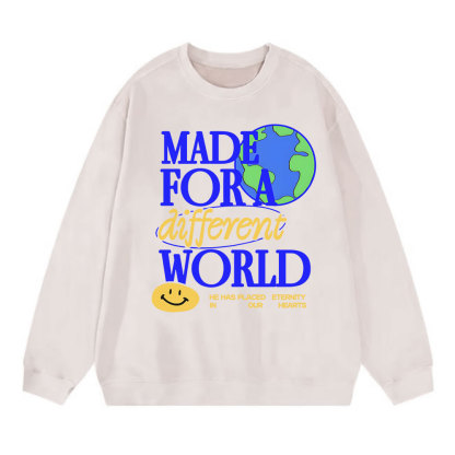 Made For Diffrent World Christian Washed Sweatshirt
