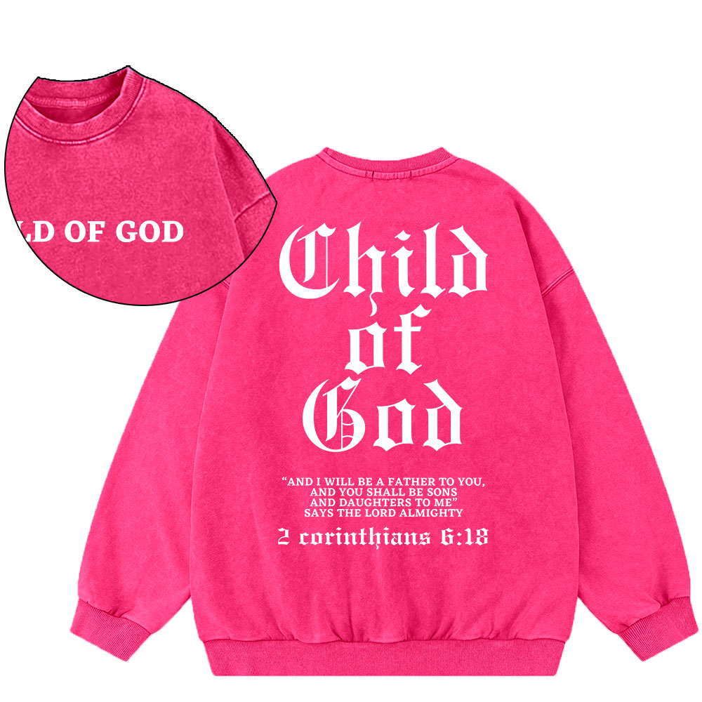 God Gives His Toughest Battles To His Silliest Goose Christian Washed Sweatshirt Sale - GuidingCross