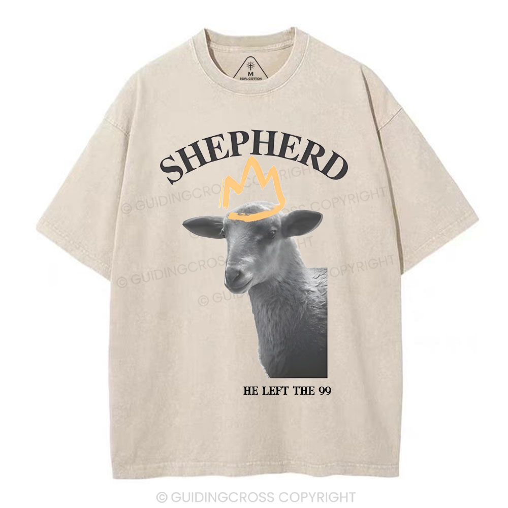 SHEPERED Christian Washed T-Shirt