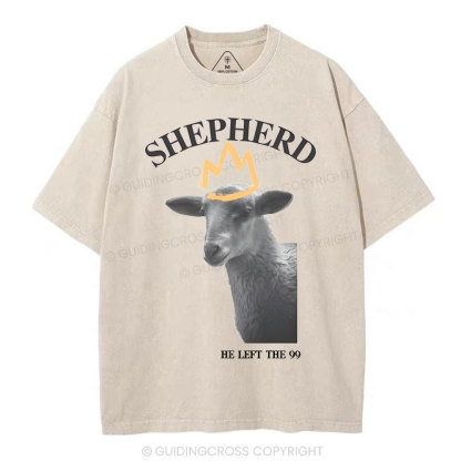 SHEPERED Christian Washed T-Shirt