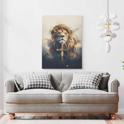 Lion Of Judah Canvas Wall Art