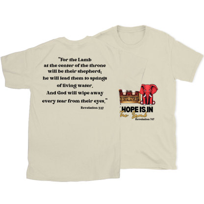 My Hope Is In The Lamb Christian T-Shirt