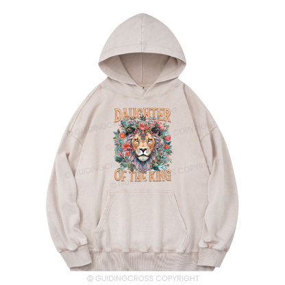 Daughter Of The King Christian Washed Hoodie