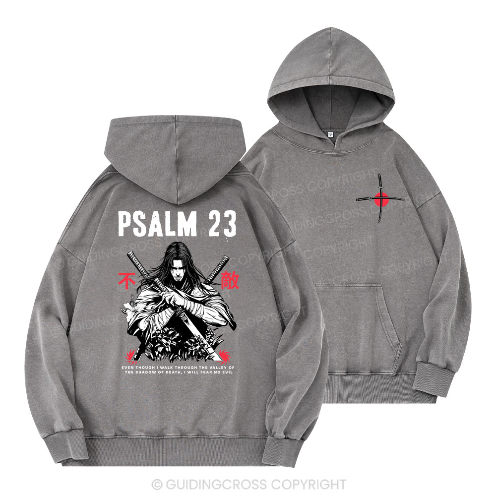 Aesthetic Mens Christian Washed Hoodie 