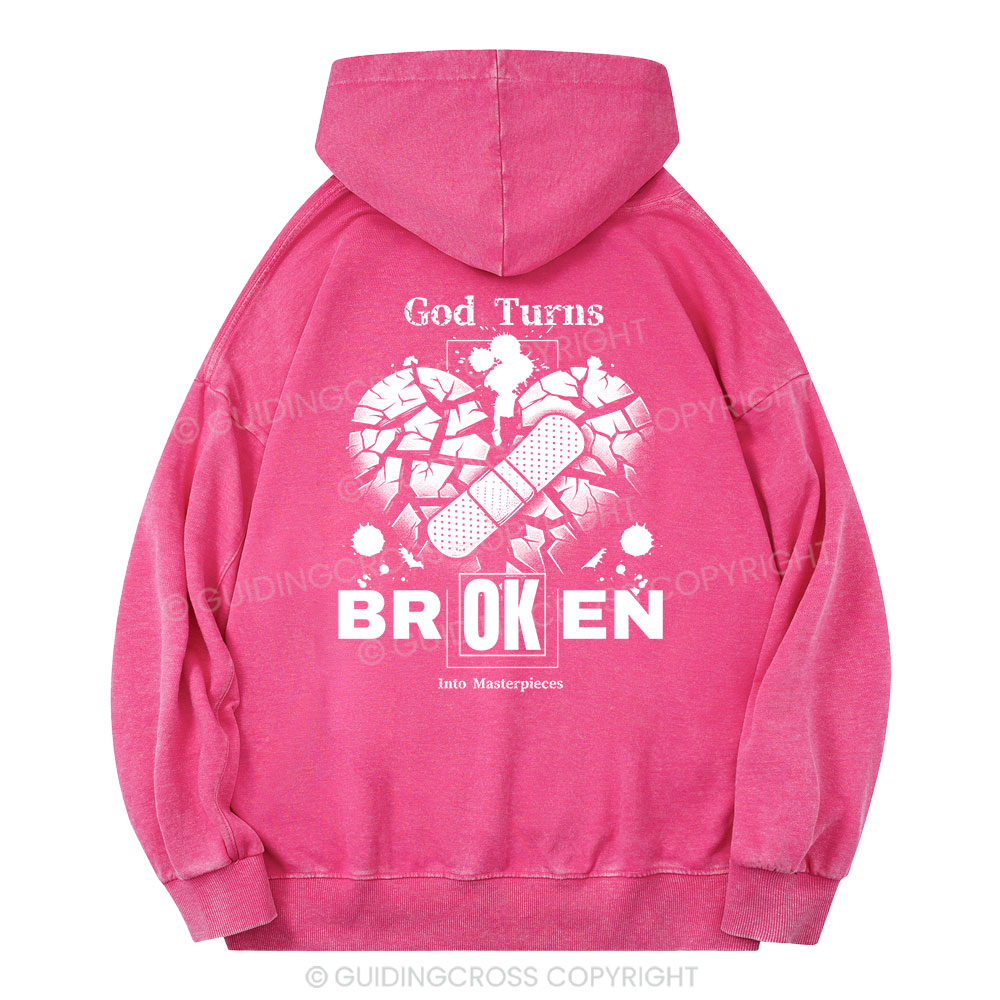 Broken Christian Washed Hoodie
