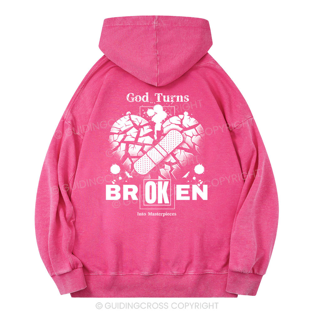 Broken Christian Washed Hoodie
