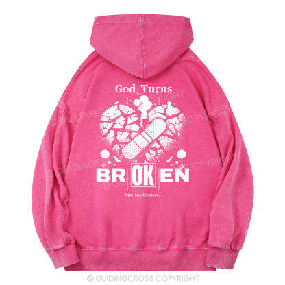 Broken Christian Washed Hoodie