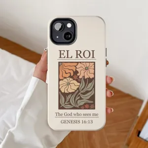 Image of The God Who Sees Me Christian Phone Case