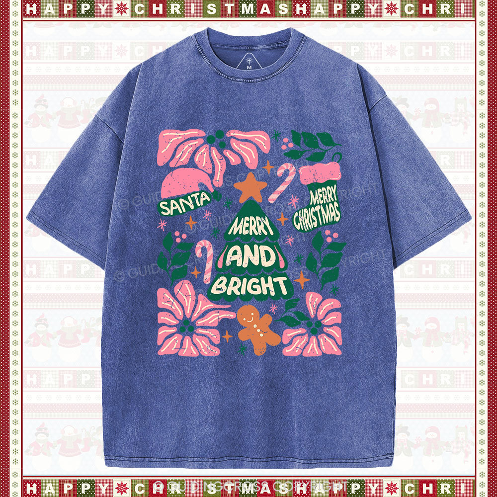 Be The Light Christian Washed T-Shirt