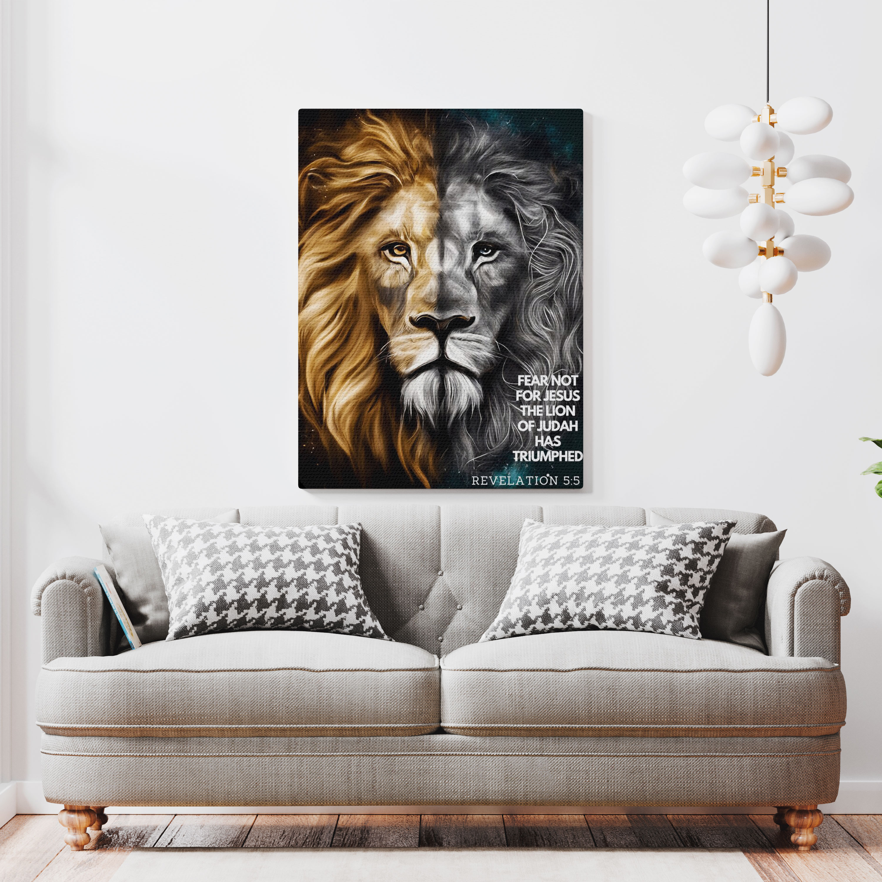  Fear Not For Jesus Christian Canvas Wall Art