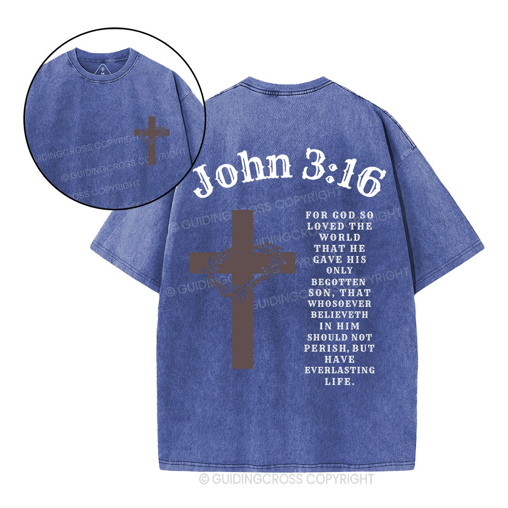 Faith Apparel Christian Washed T-Shirt