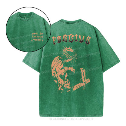 Forgiven Christian Washed T-Shirt