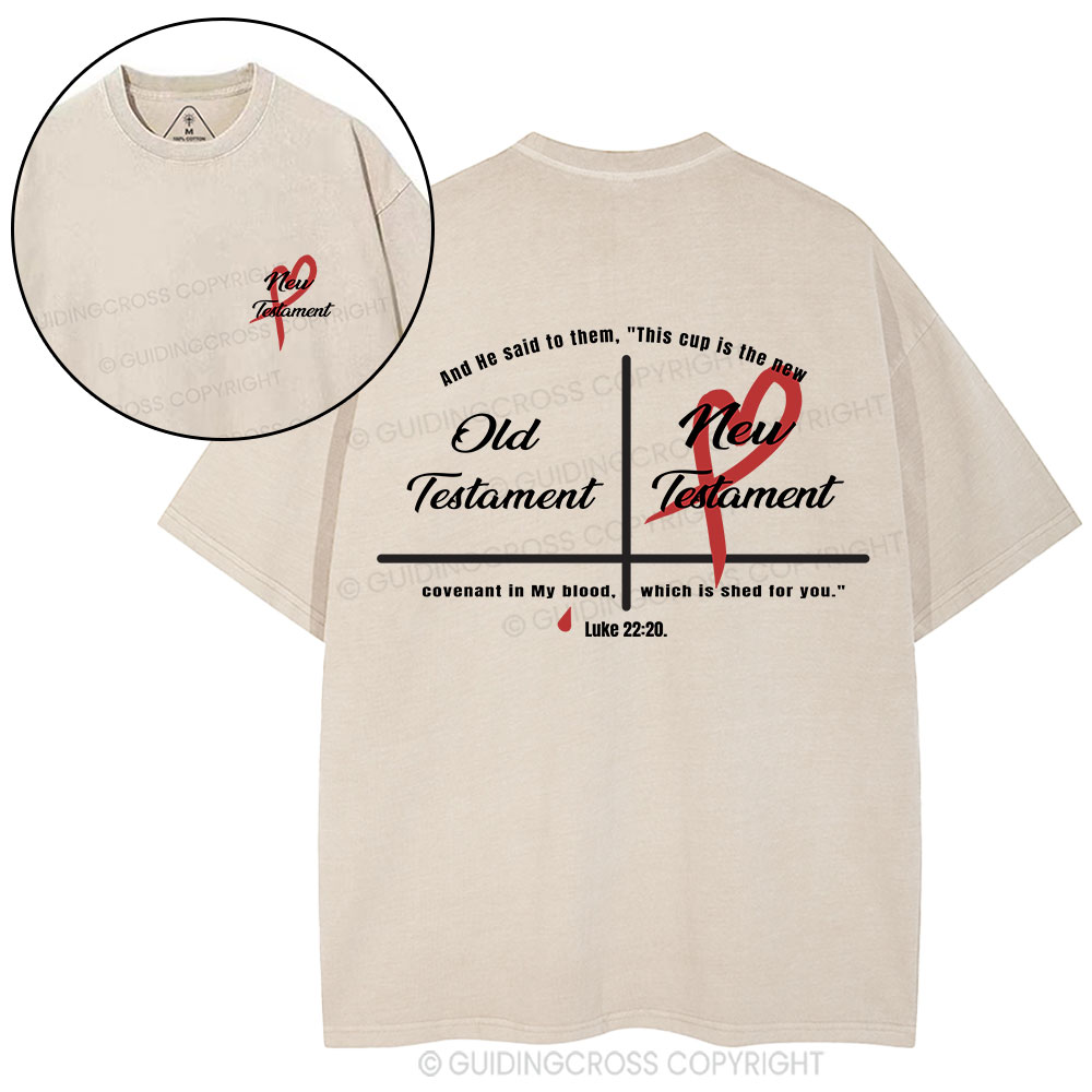New Testament Christian Washed T-Shirt