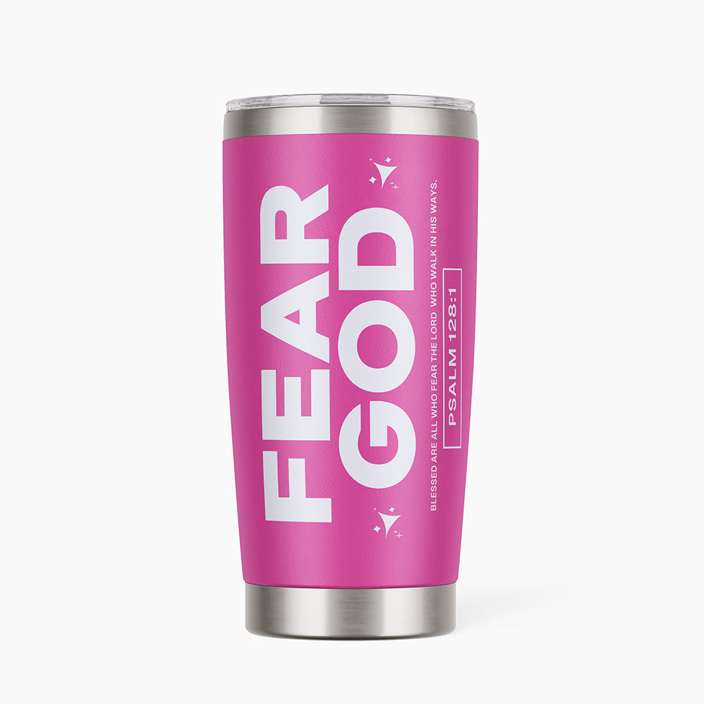 Fear God Christian 20OZ Tumbler