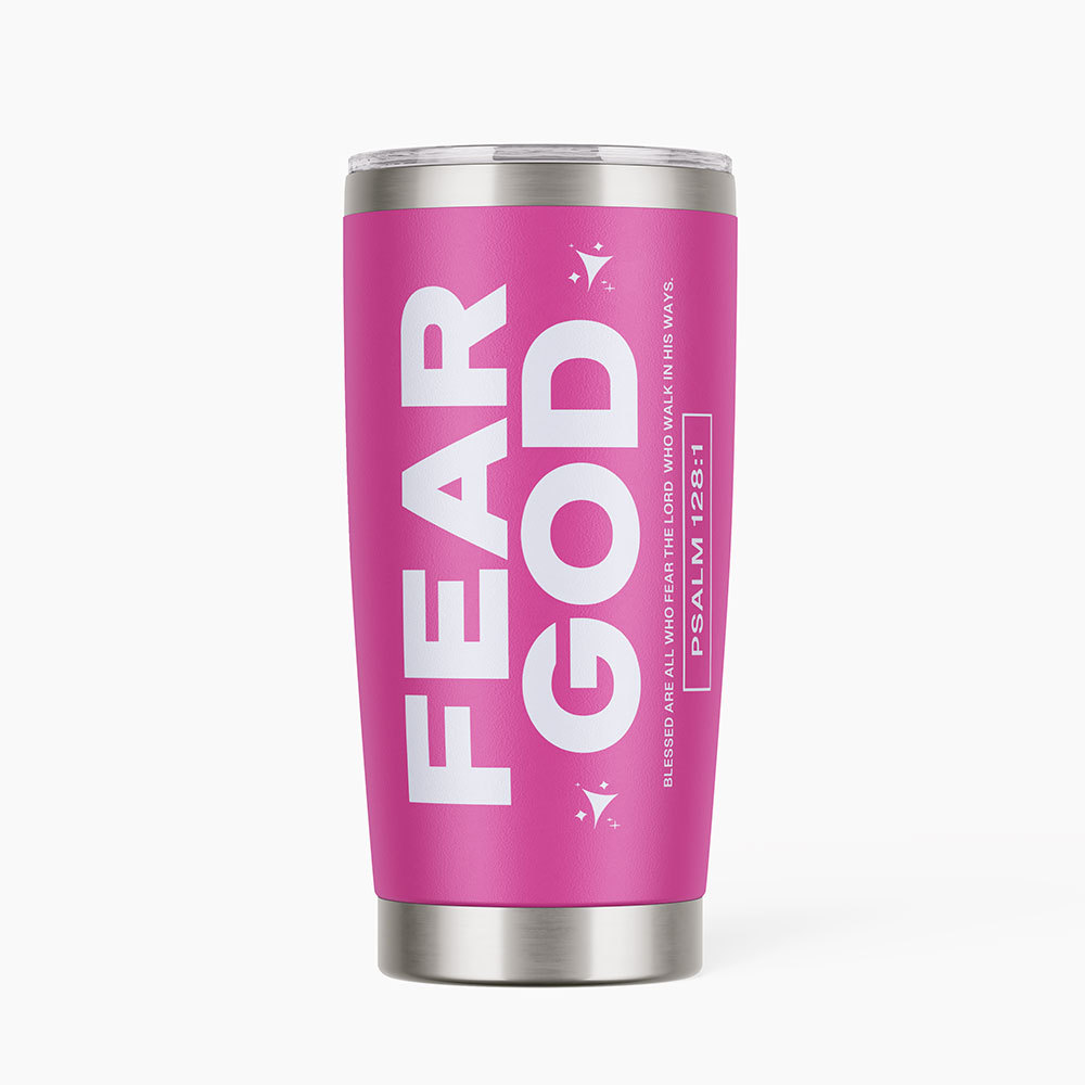 Fear God Christian 20OZ Tumbler