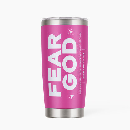 Fear God Christian 20OZ Tumbler