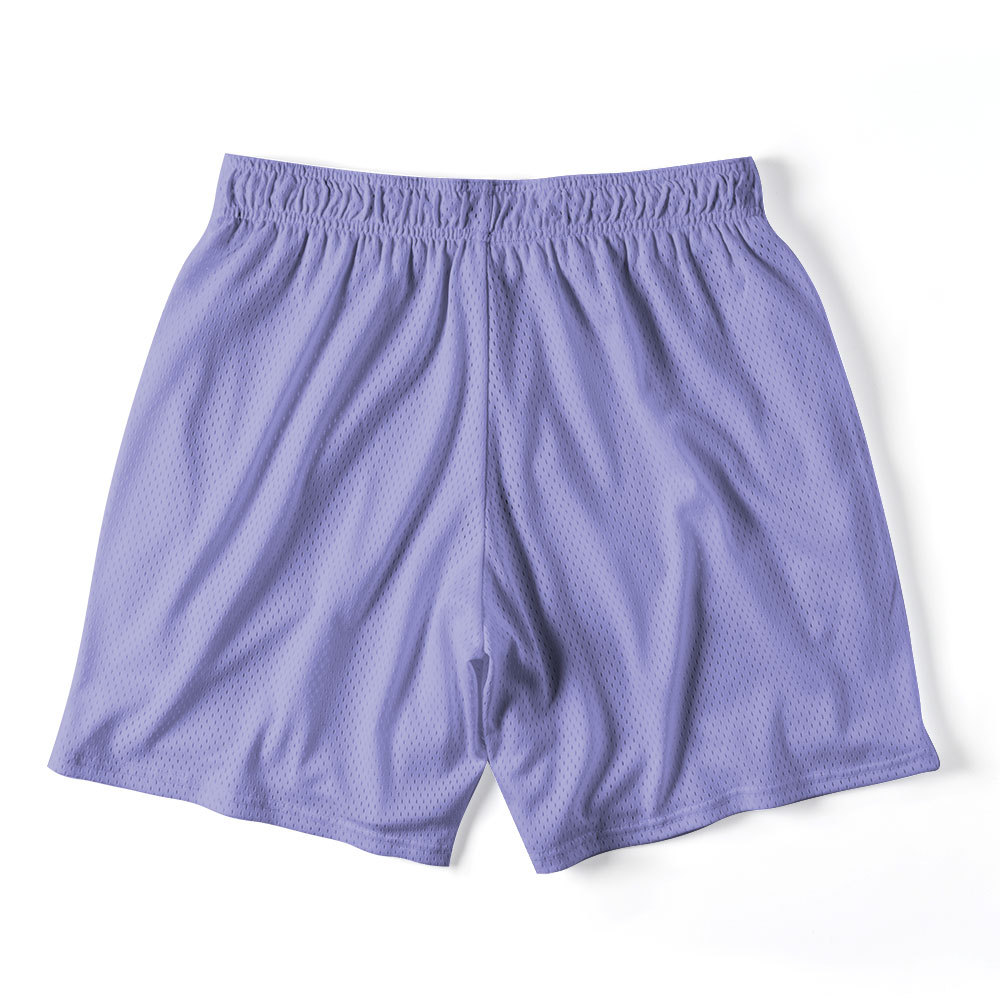 Blessed Light Purple Christian Mesh Shorts