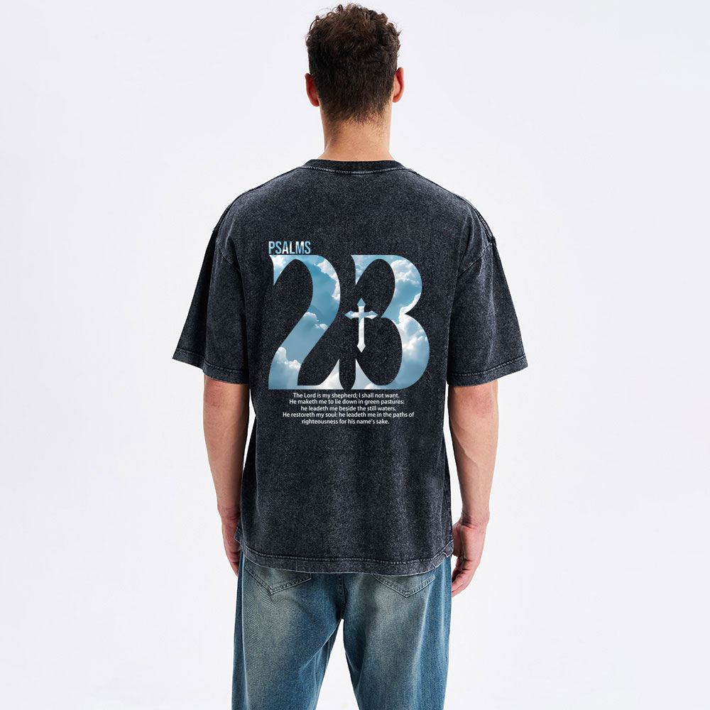 PSLAM Christian Washed T-Shirt