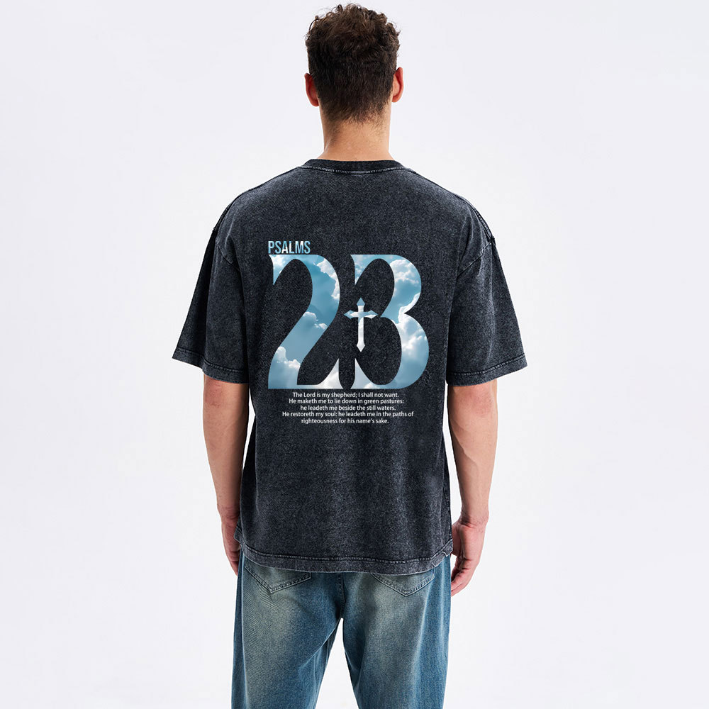 PSLAM Christian Washed T-Shirt