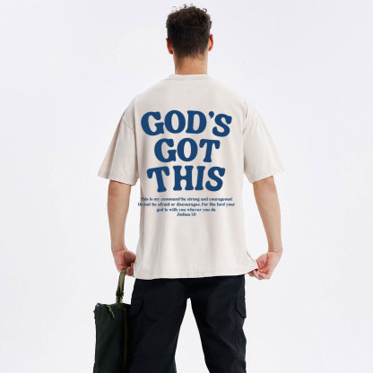 God's Got This Christian Washed T-Shirt