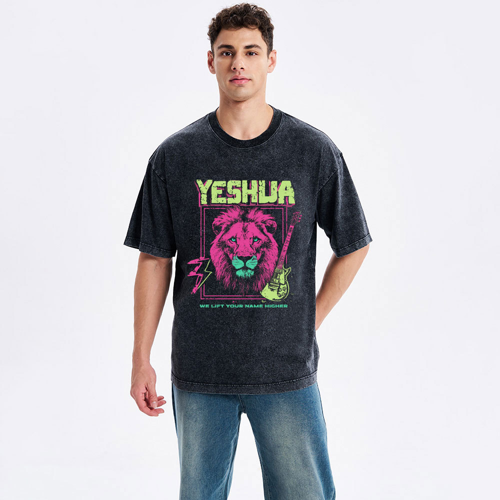Yeshua Christian Washed T-Shirt