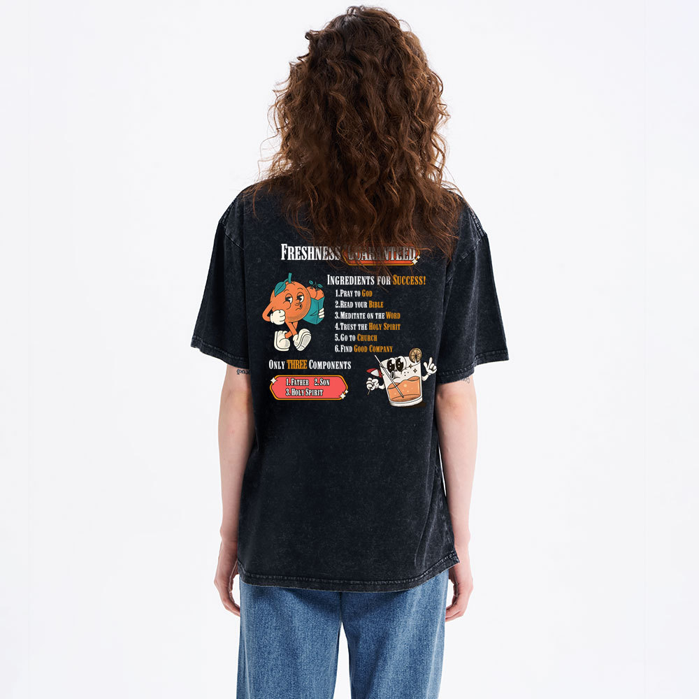 Kingdom Harvest Christian Washed T-Shirt