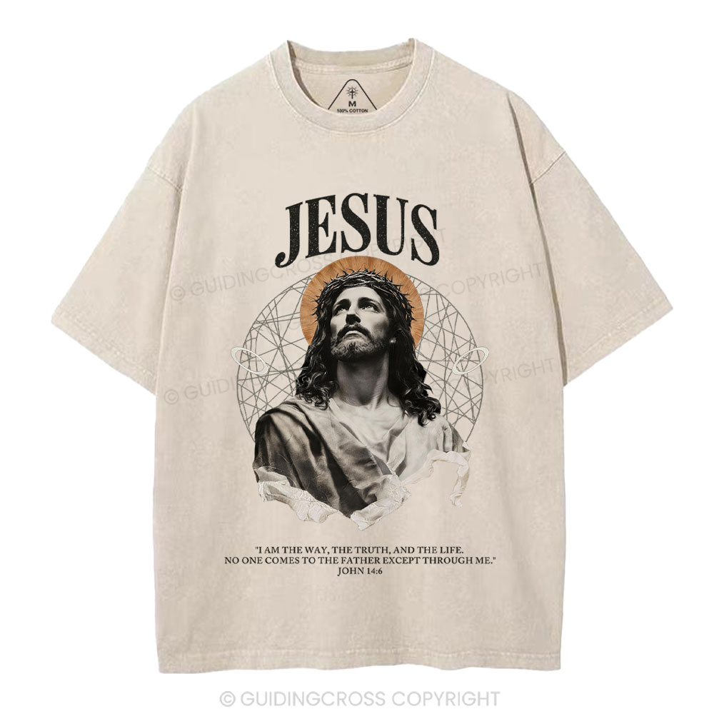 Jesus Christian Washed T-Shirt