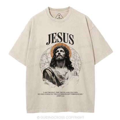Jesus Christian Washed T-Shirt