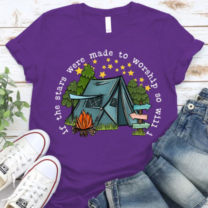 If the Stars Were Made to Worship So Will I Shirt