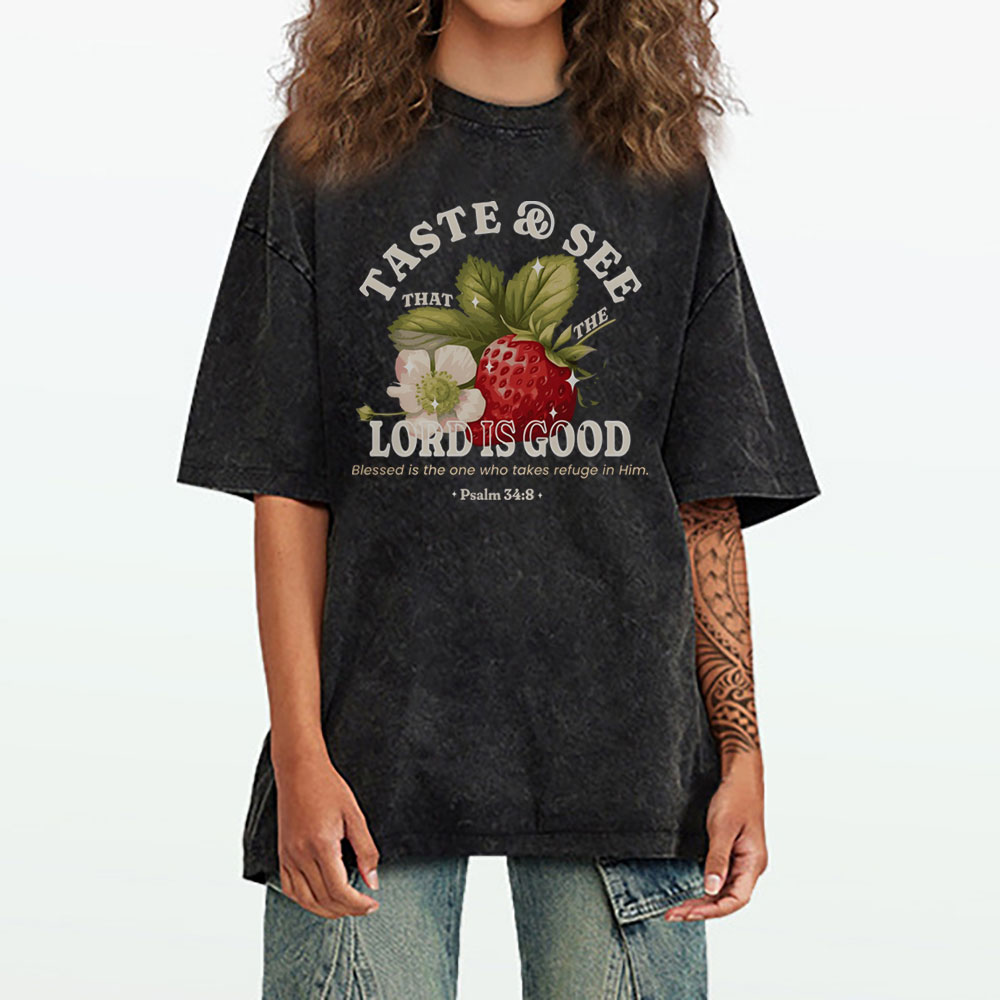 Trust And See Christian Washed T-Shirt