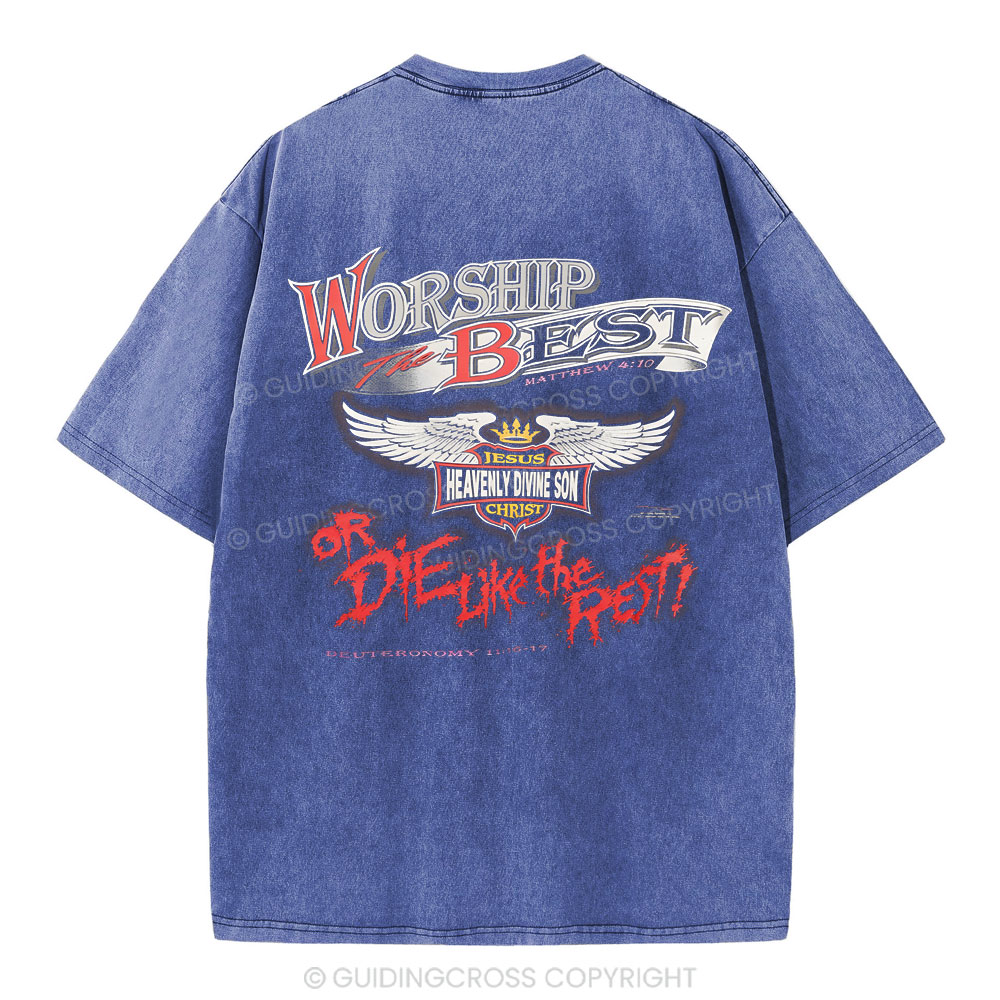 Worship Christian Washed T-Shirt