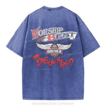 Worship Christian Washed T-Shirt