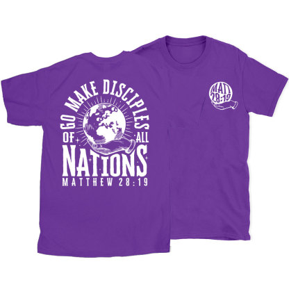 Go Make Disciple Of All Nations Christian T-Shirt