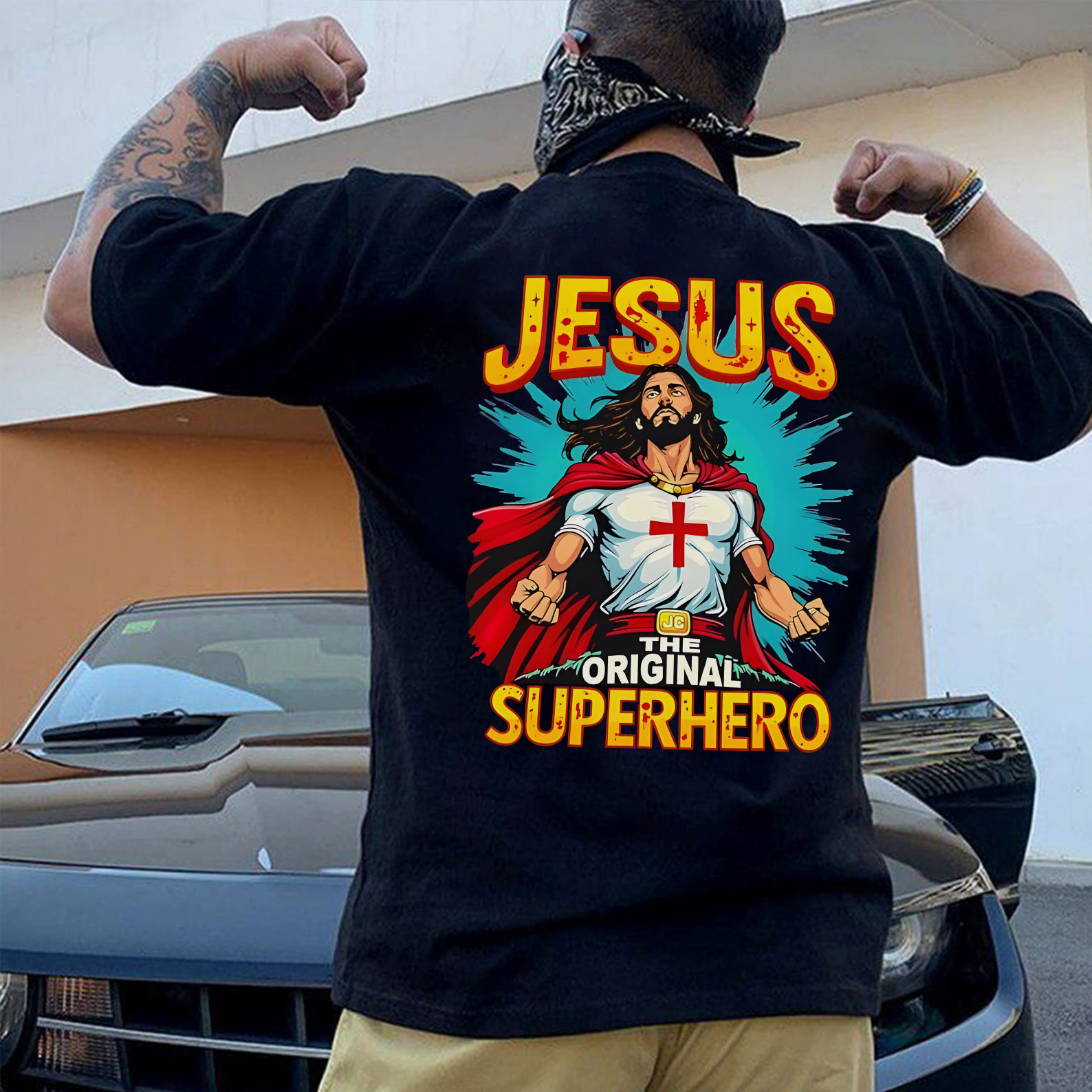 Jesus The Original Superhero Christian T-Shirt