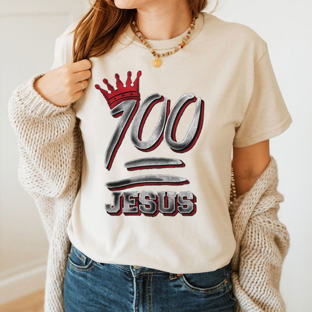 100% Jesus Christian T-Shirt