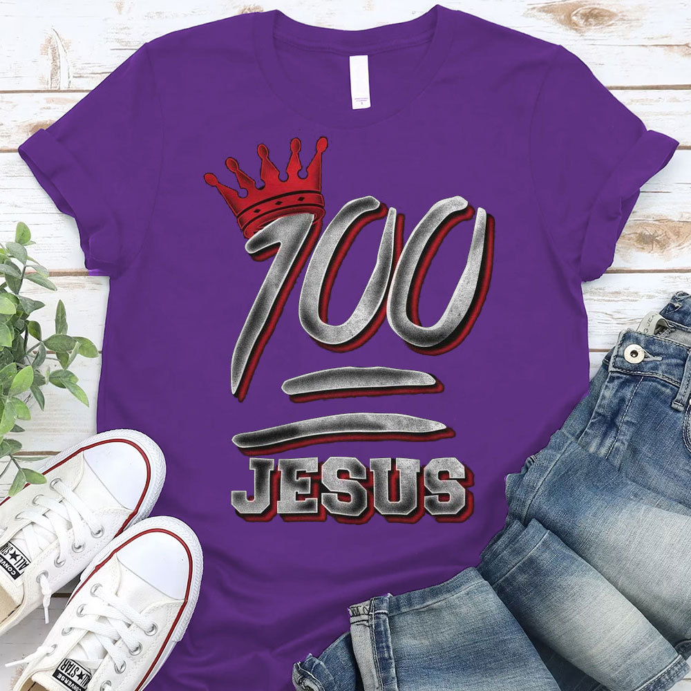 100% Jesus Christian T-Shirt