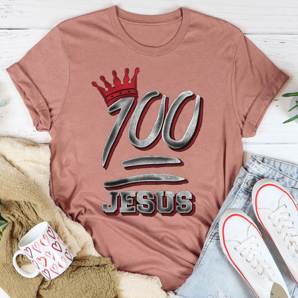 100% Jesus Christian T-Shirt