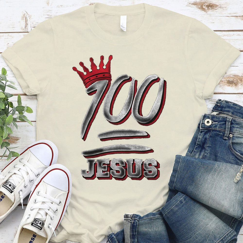 100% Jesus Christian T-Shirt