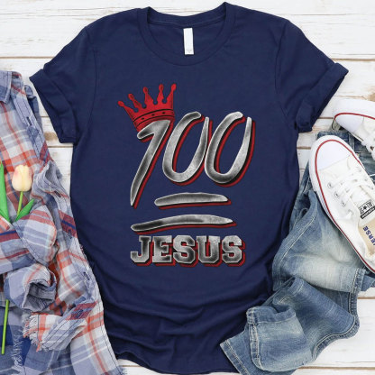 100% Jesus Christian T-Shirt