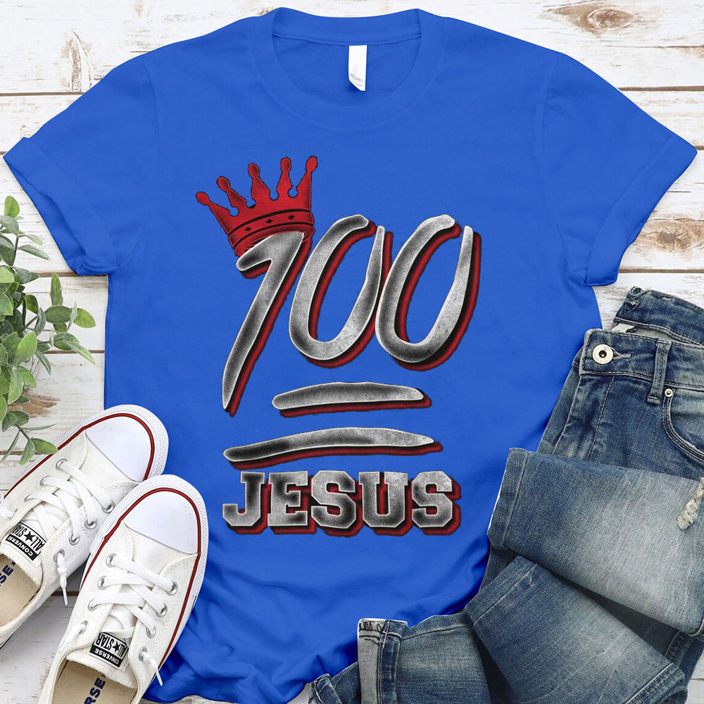 100% Jesus Christian T-Shirt