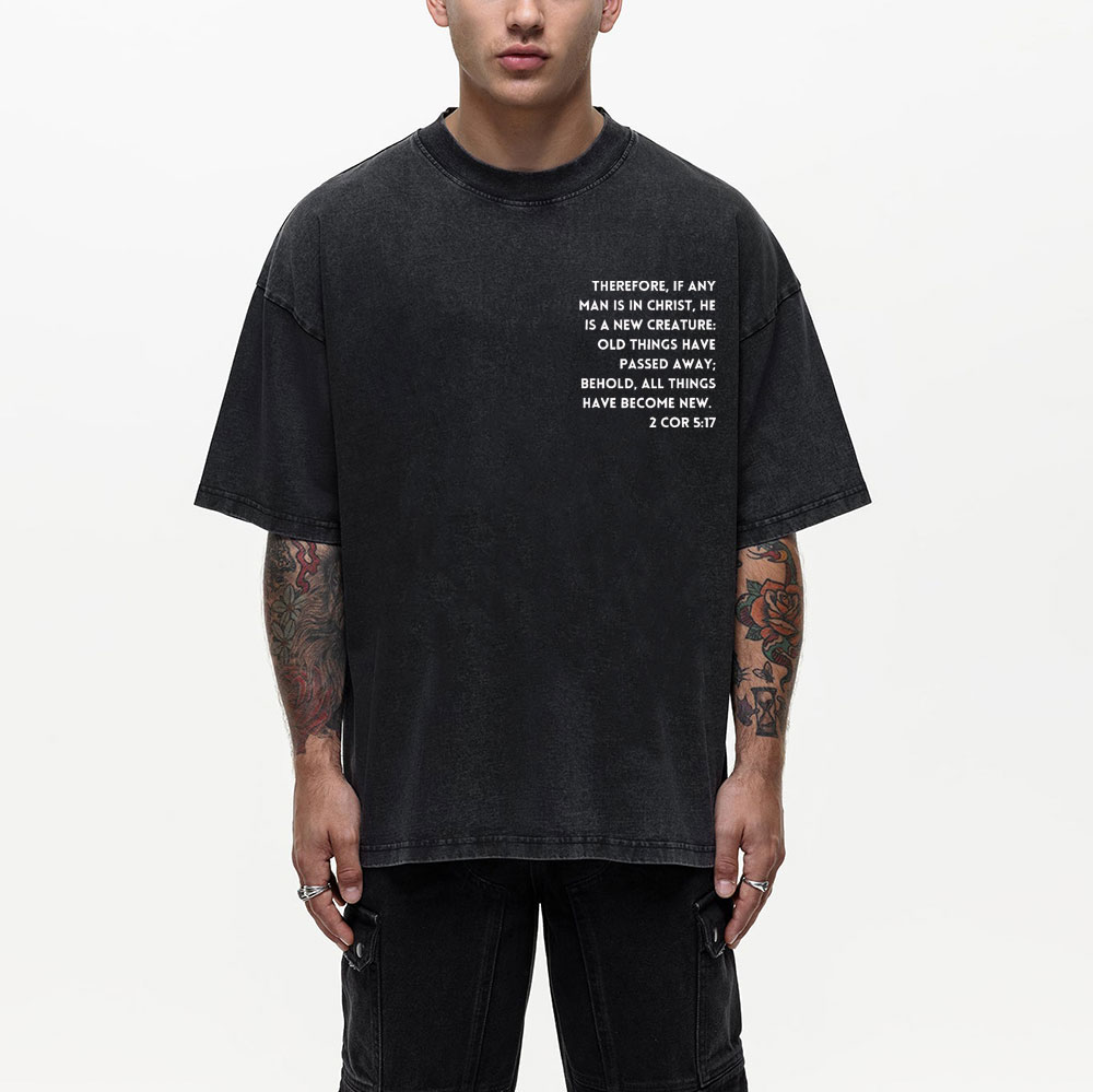 100% Saved Chirstian Washed T-Shirt